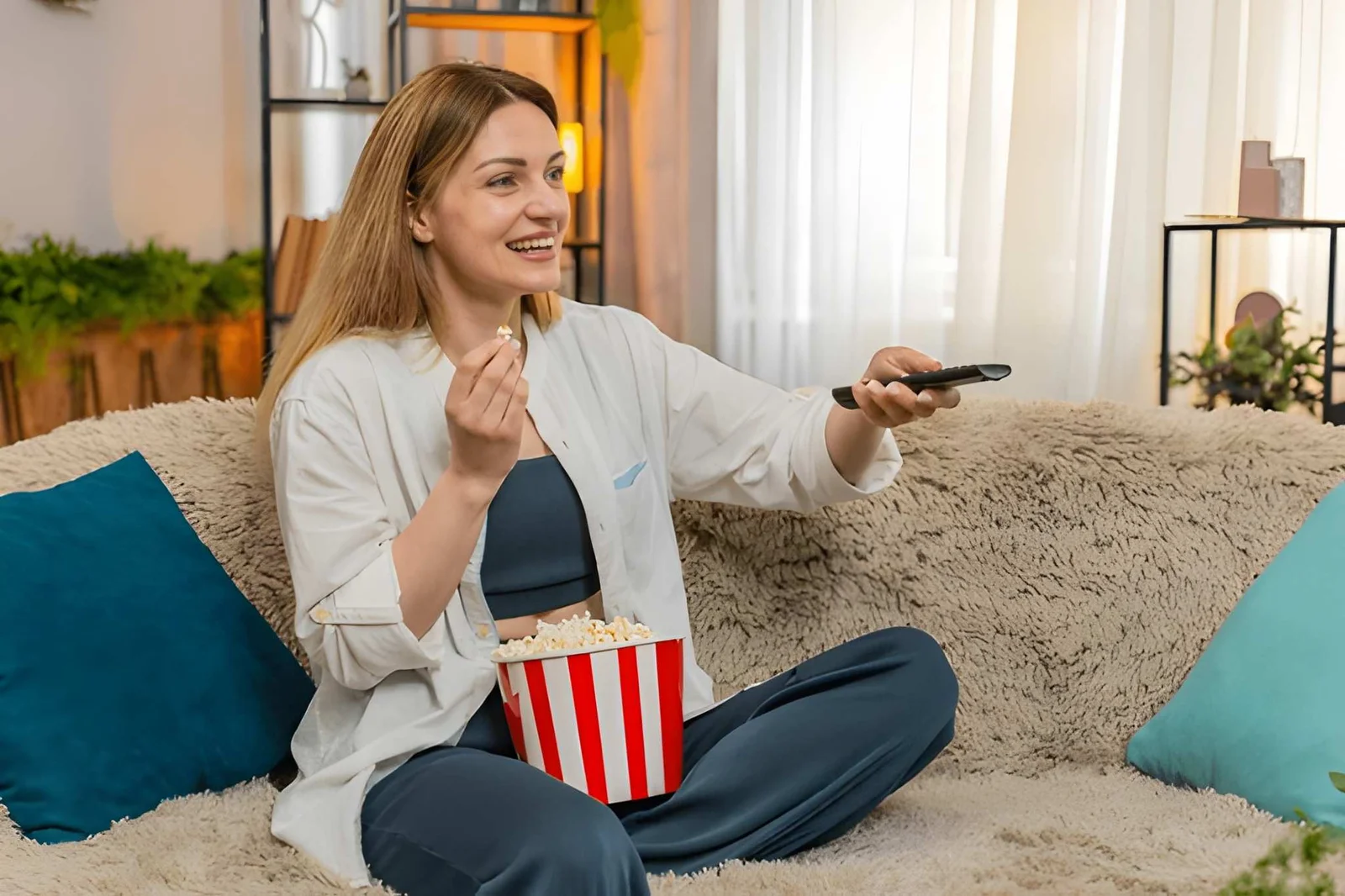 IPTV Smarters Pro player showing 4K live channels from Dodo IPTV